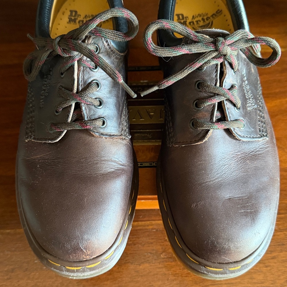 Vintage Dr. Martens Leather Oxford Shoes 8053 Model ~ 5UK, 7W, 6M - Picture 7 of 12